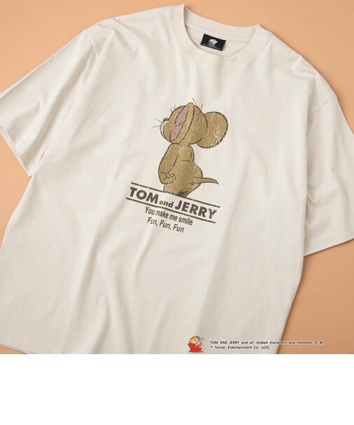 【好評につき追加生産】TOM and JERRY /（トムとジェリー）ヴィンテージライクTシャツ
