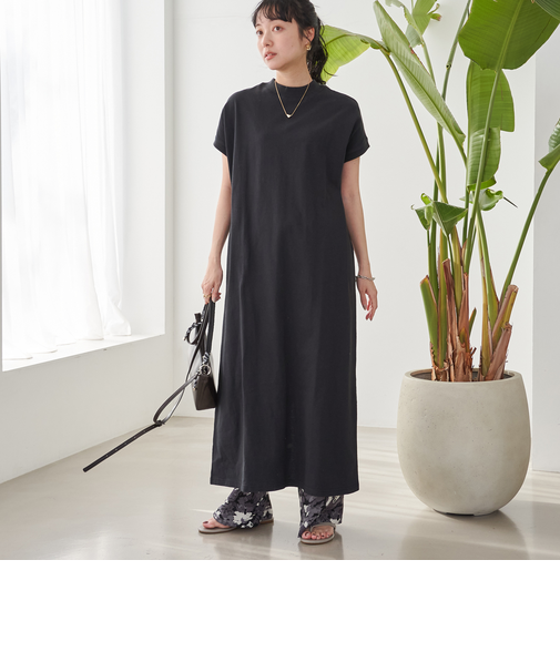 USAコットンアソートリピTワンピース