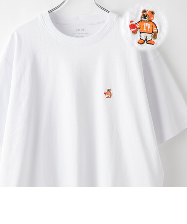 USAコットンベア刺繍Tシャツ