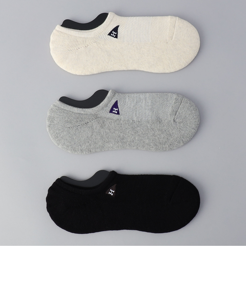 【３足セット】Healthknit（ヘルスニット）ベーシックショートソックス