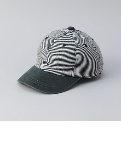 バイオストーン配色キャップ（ストライプ）