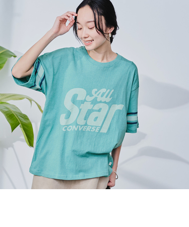 CONVERSE(コンバース) スラブ天竺ルーズTシャツ