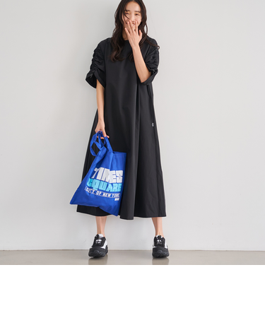 【C.mt】袖ドロストワンピース