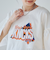 NBA別注 フレアスリーブロゴプリントTシャツ