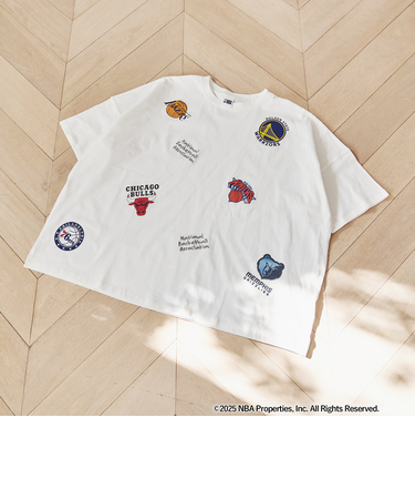 NBA別注 アソートプリントビッグTシャツ