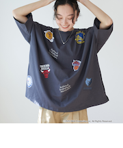 NBA別注 アソートプリントビッグTシャツ