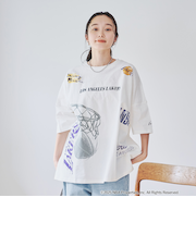 NBA別注 アソートプリントビッグTシャツ