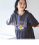 NBA別注 ティアードロゴプリントTシャツワンピース