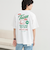USAコットンフードプリントTシャツ