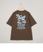 USAコットンフードプリントTシャツ