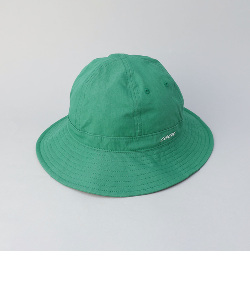 【ワンポイントロゴ】コットンナイロンツイルロゴハット