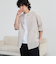 コットンシアーチェックシャツ