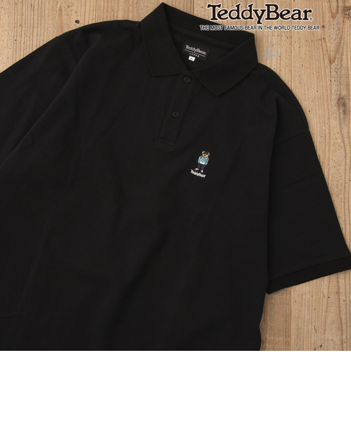 Teddy Bear(テディベア）刺繍ポロシャツ
