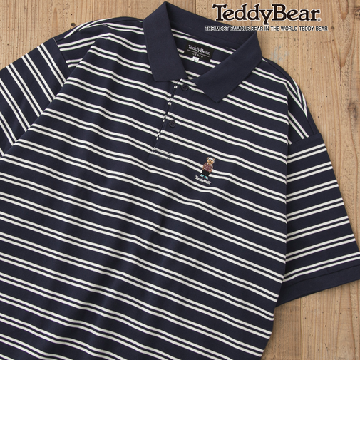 Teddy Bear(テディベア)刺繍ポロシャツ