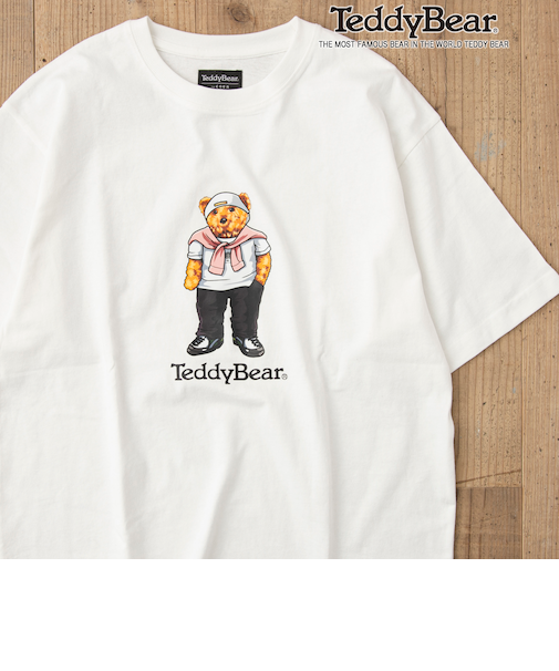 Teddy Bear（テディベア）別注プリントTシャツ