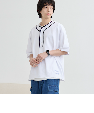 USAコットンベースボールTシャツ