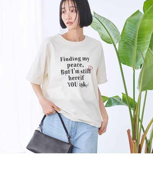 SunnySports（サニースポーツ）別注ハートモチーフプリントTシャツ