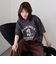 カレッジアニマルプリントTシャツ