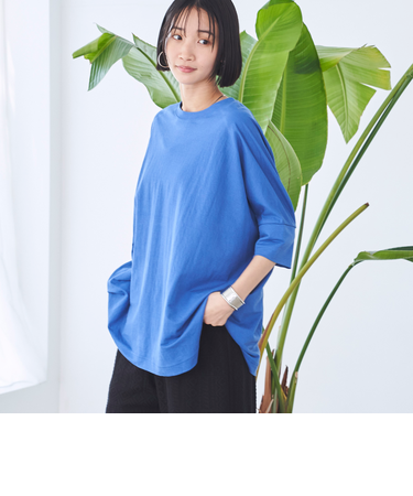 ヴィンテージカノコ ドルマンプルオーバー