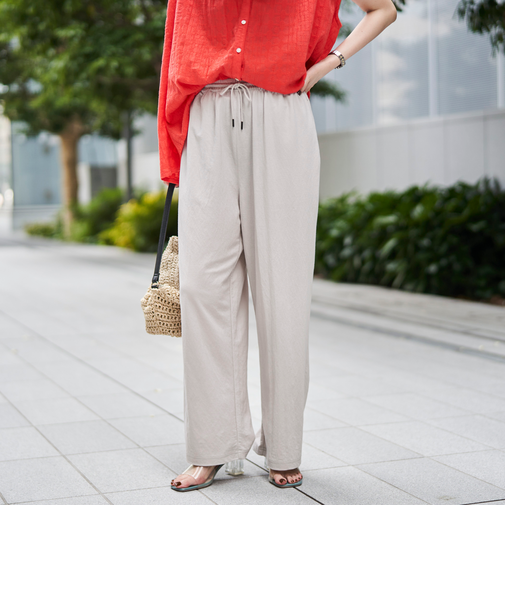 ヴィンテージカノコイージーワイドパンツ