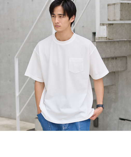 【CEC】刺繍カノコTシャツ