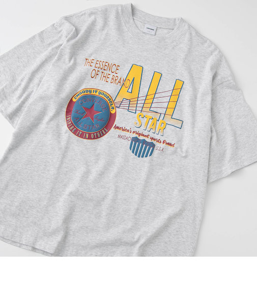 CONVERSE（コンバース）ヴィンテージプリントTシャツ