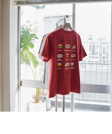 【Joanieコラボ】 台湾屋台プリントTシャツ