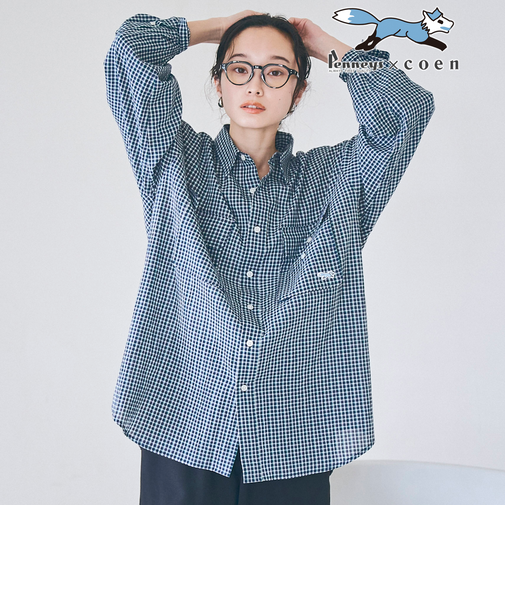 PENNEYS（ぺニーズ）別注 シアーチェックシャツ