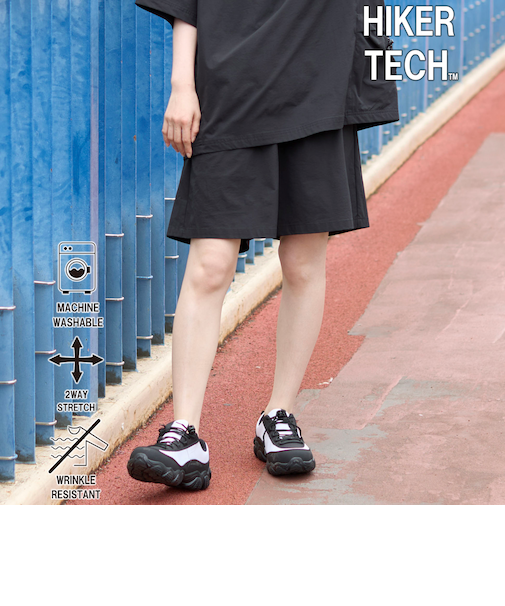 ハイカーテックライトウエイトショーツ【洗濯機洗い可・２WAYストレッチ・防シワ】