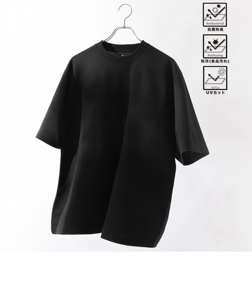 クリーンプラスTシャツ【抗菌防臭・防汚（食品汚れ）・UVカット】