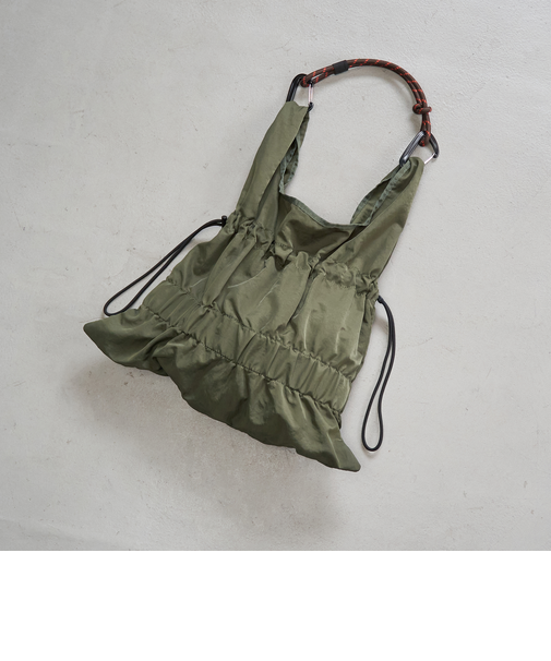 2WAY パラコードギャザートートバッグ（Ｍ）