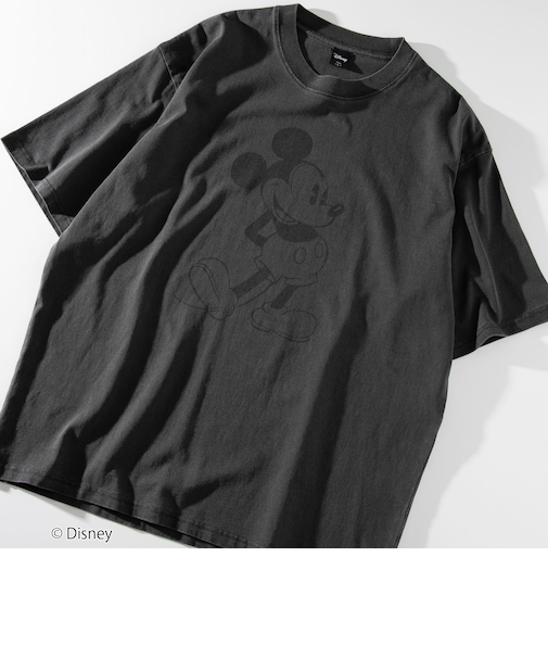 coen限定/Disney（ディズニー）ヴィンテージライクTシャツ