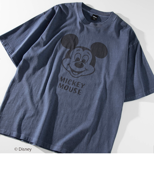 coen限定/Disney（ディズニー）ヴィンテージライクTシャツ