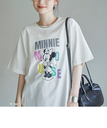 【MICKEY(ミッキー) / 別注】アソートカラフルロゴプリントユニＴシャツ