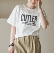 ピグメントアソートロゴプリントTシャツ