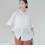 強撚シアーボイルハーフスリーブシャツ