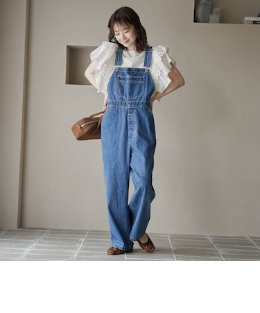 【SMITH’S（スミス）別注】 デニムサロペット オーバーオール