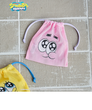 【SpongeBob / スポンジ・ボブ 別注】 メッシュ巾着ポーチ