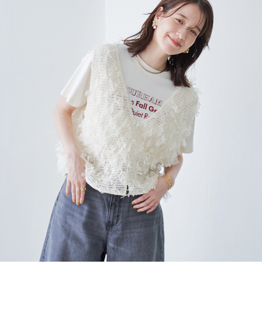 リボンチュール 2wayベスト