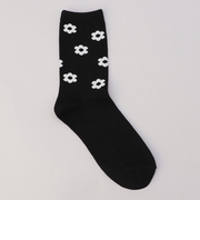 フラワージャガードソックス