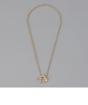 ハートマンテルボールチェーンネックレス