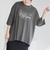 ピグメントドッキング布帛五分袖Tシャツ