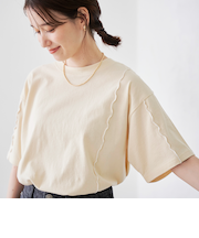 配色メローデザインTシャツ