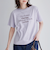 配色ロゴ刺繍Tシャツ