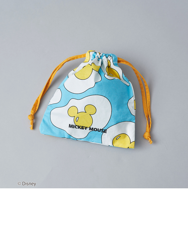 【MICKEY(ミッキー) / 別注】プリント巾着ポーチ