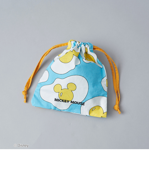 【MICKEY(ミッキー) / 別注】プリント巾着ポーチ