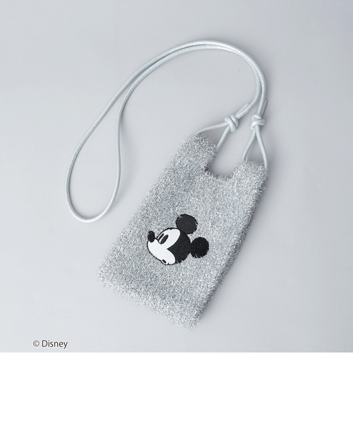 ミッキーベール　ショート　シルバー　ラメ入り ミッキーベール ショート ラメ入り ミッキーベールショート ミラコスタ