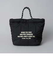 ロゴ刺繍キカキルトショルダーバッグ（Mサイズ）