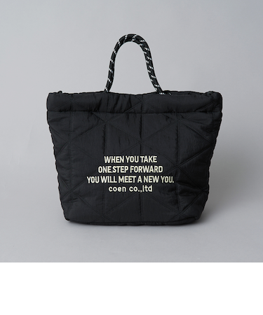 ロゴ刺繍キカキルトショルダーバッグ（Mサイズ）