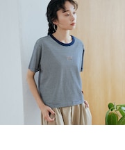 【新色登場】coen（コーエン）ロゴ刺繍コンパクトTシャツ